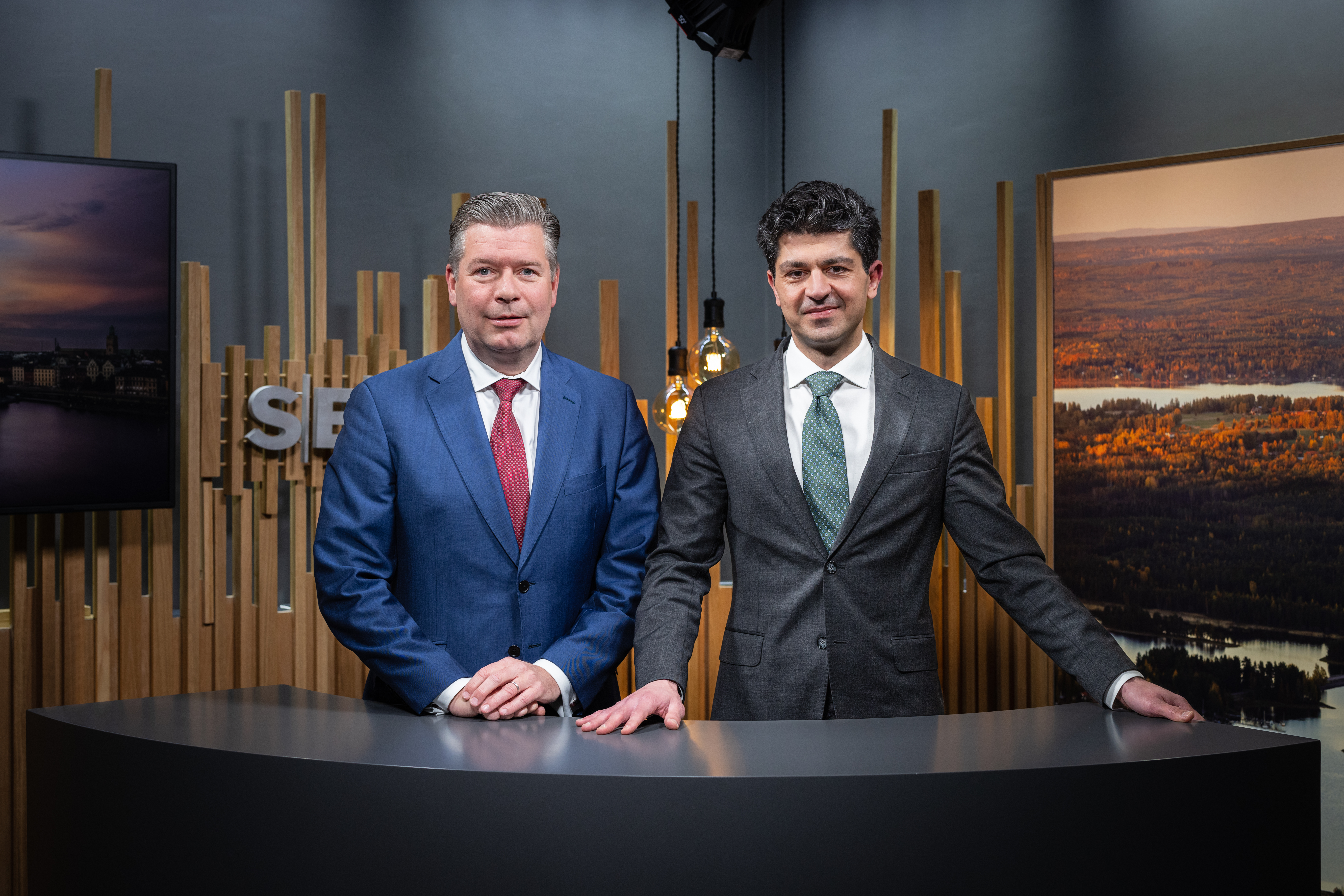 Johan Torgeby and Masih Yazdi