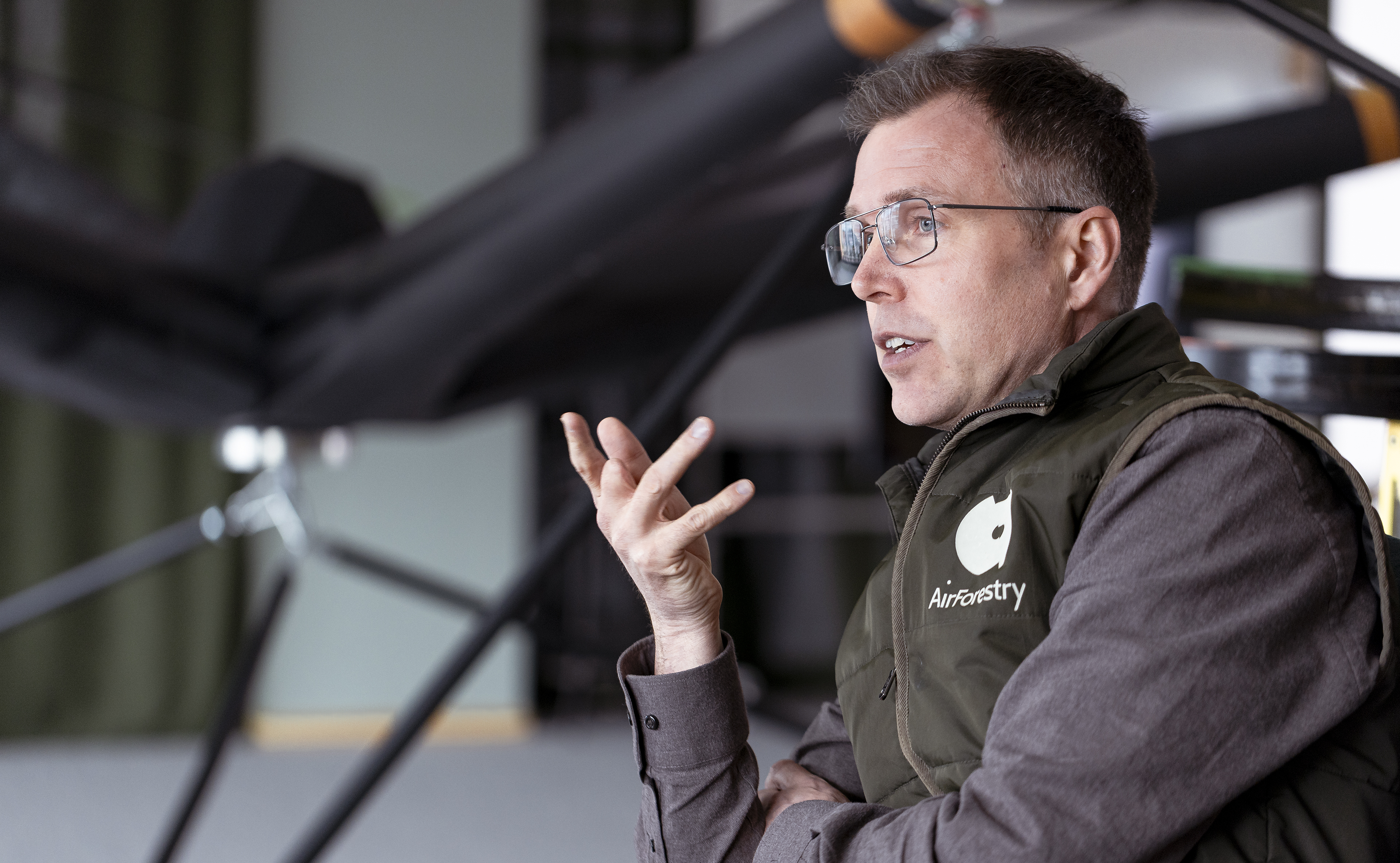 Olle Gelin, CEO and Cofounder AirForestry