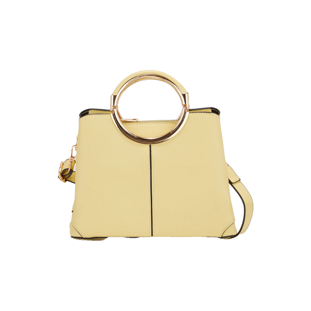 STRANDBAGS - LAURA JONES ROUND HANDLE MINI GRAB BAG