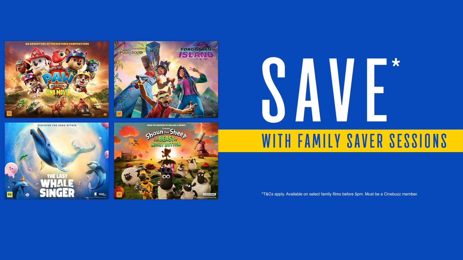 Event Cinemas Family Saver Sessions