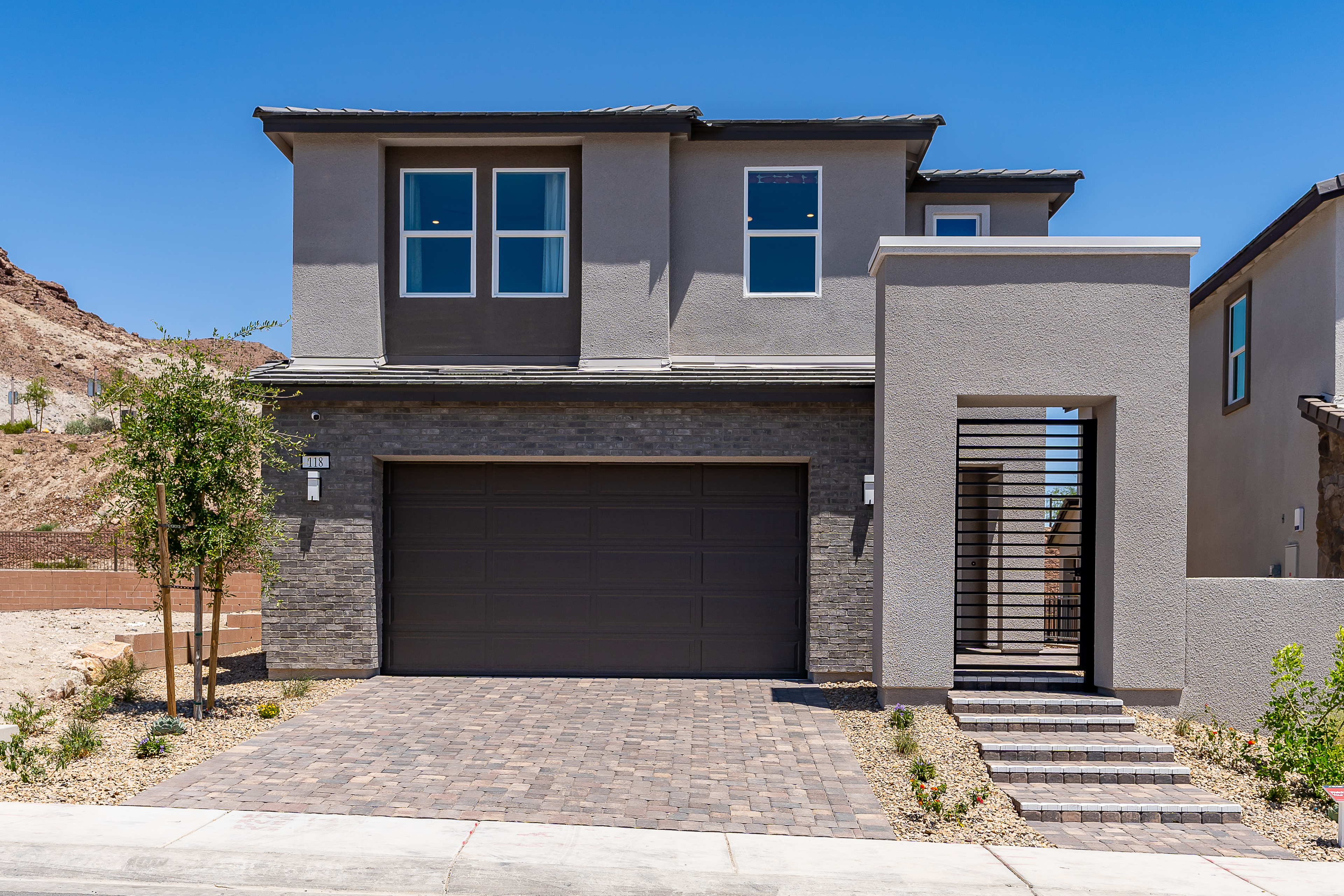 Sequoia Desert Contemporary Elevation