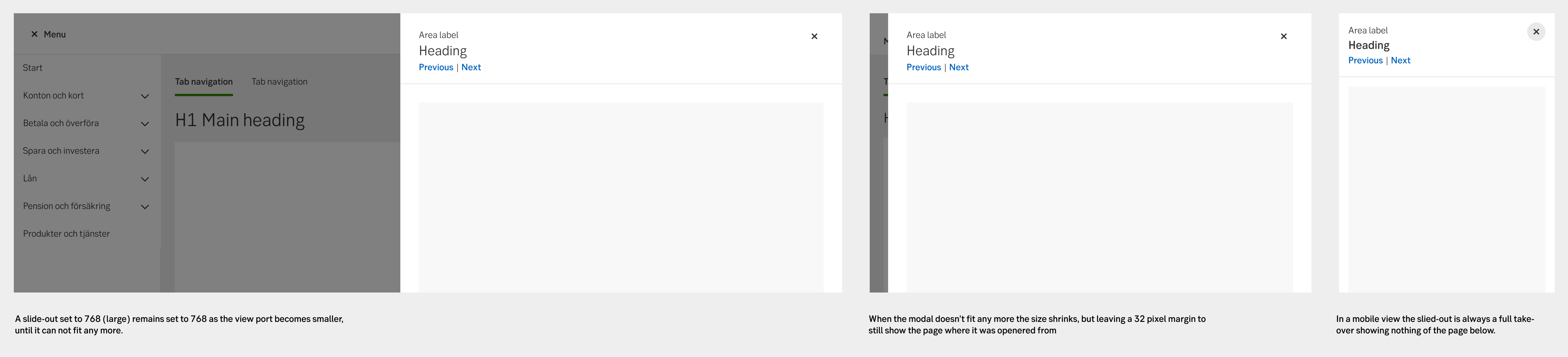 Responsive behaviour