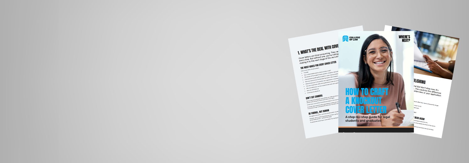 HOW TO CRAFT A KNOCKOUT COVER LETTER