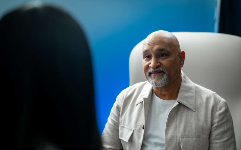 patient meets with healthcare provider