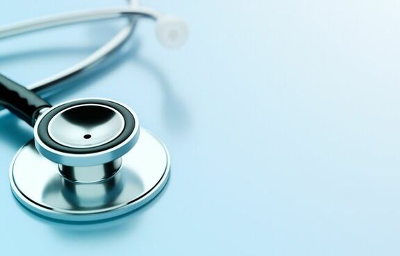 Stethoscope on a table 