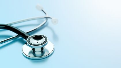 Stethoscope on a table 