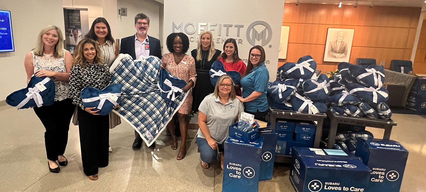 Subaru of Port Richey and LLS blanket distribution at Magnolia