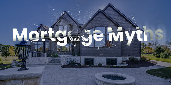 A shattered image of a house