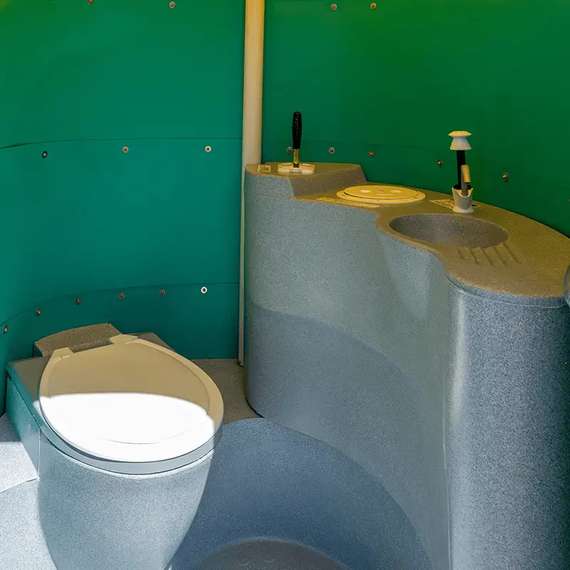 Toilet Portable - Fresh Water Flush