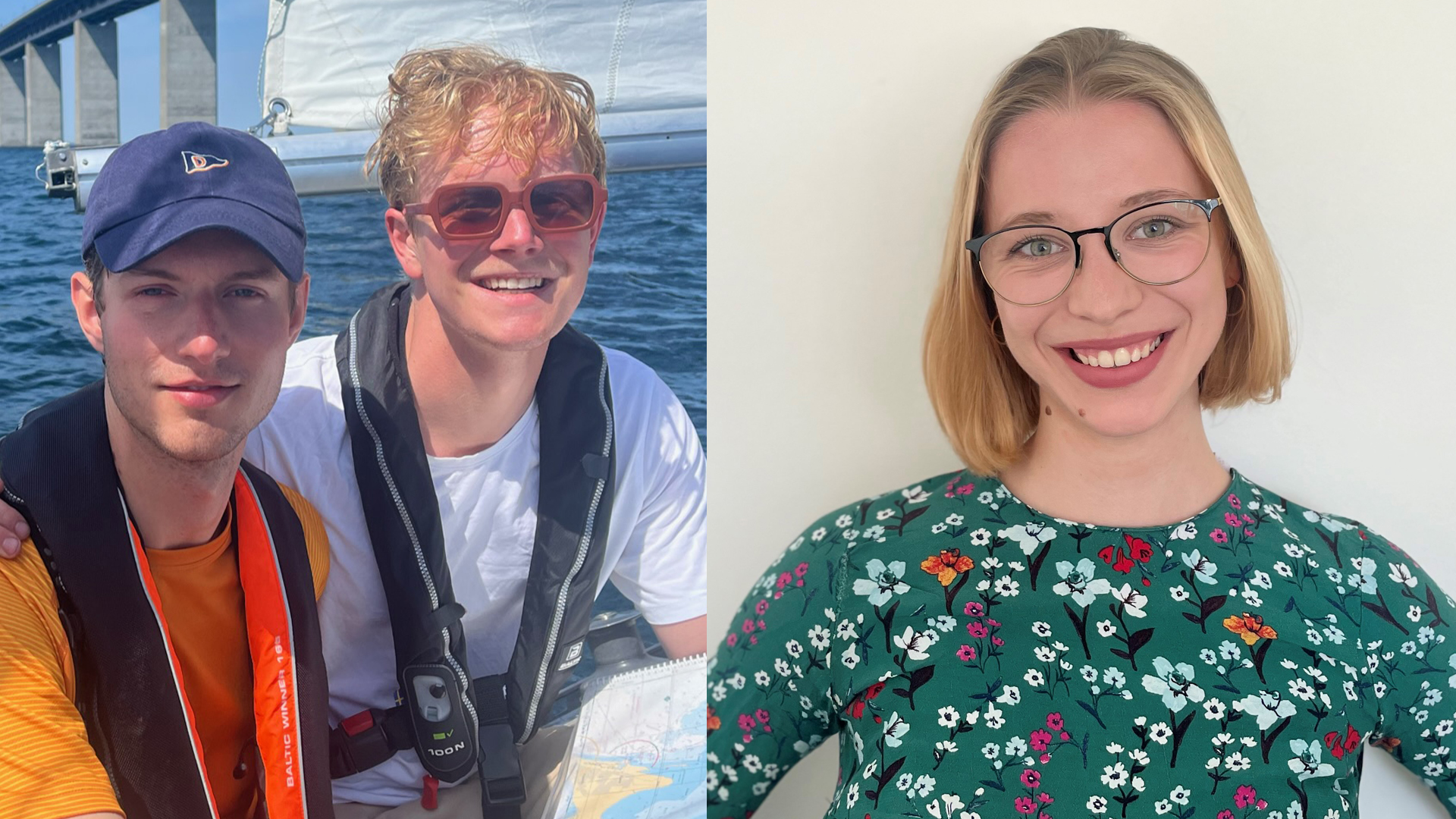 Nils Romanus, Simon Danielsson and Aleksandra Krupinska