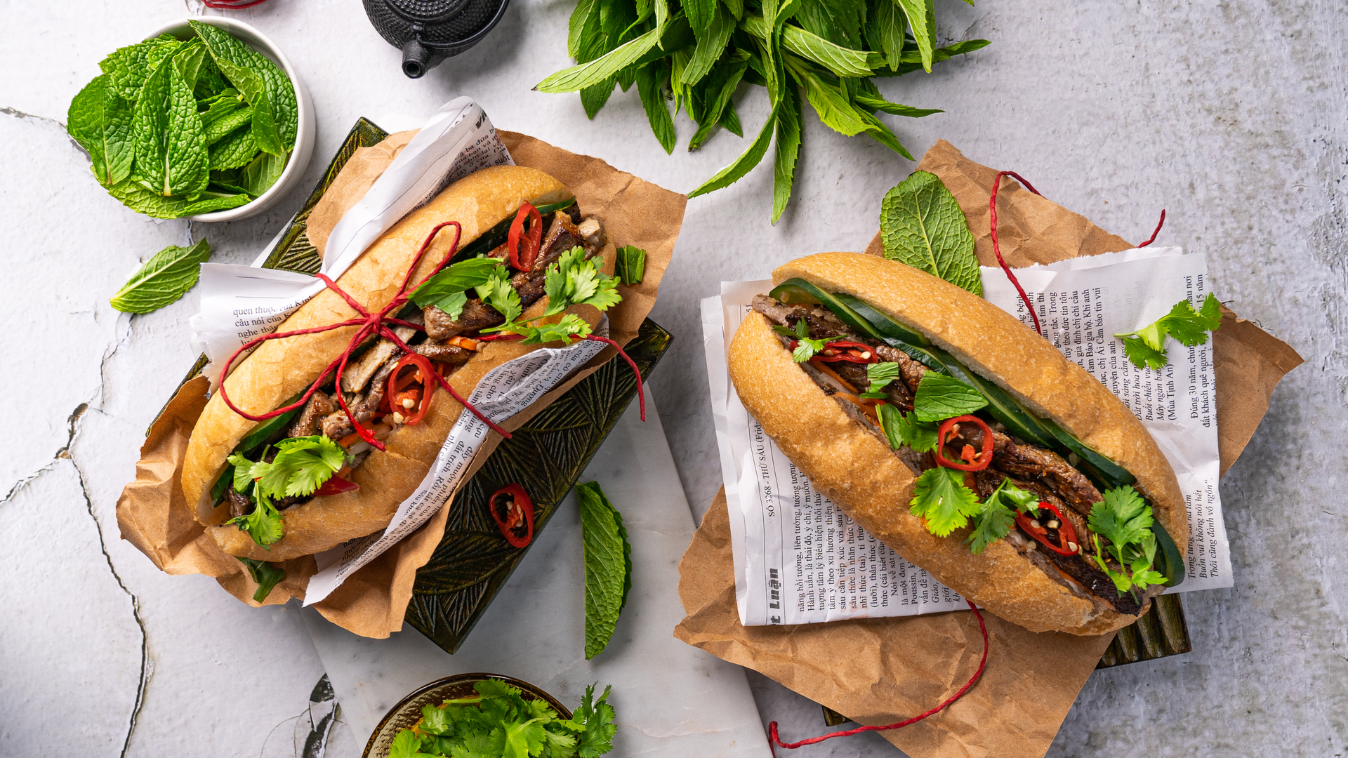Larissa's Vietnamese Banh Mi Rolls