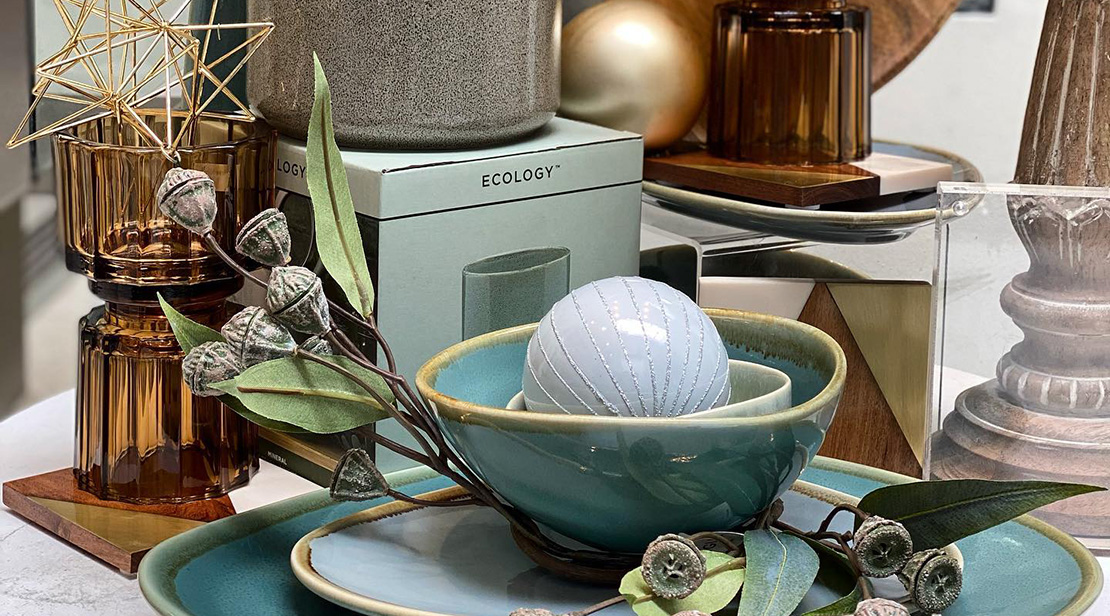 Homewares display