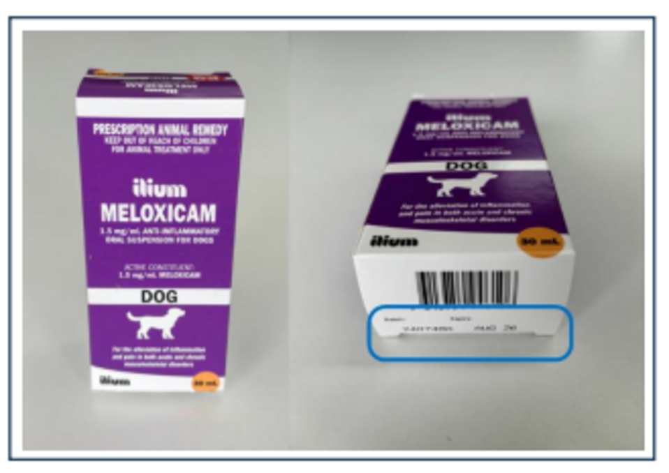 Voluntary recall - ilium Meloxicam.png Voluntary recall - ilium Meloxicam.png