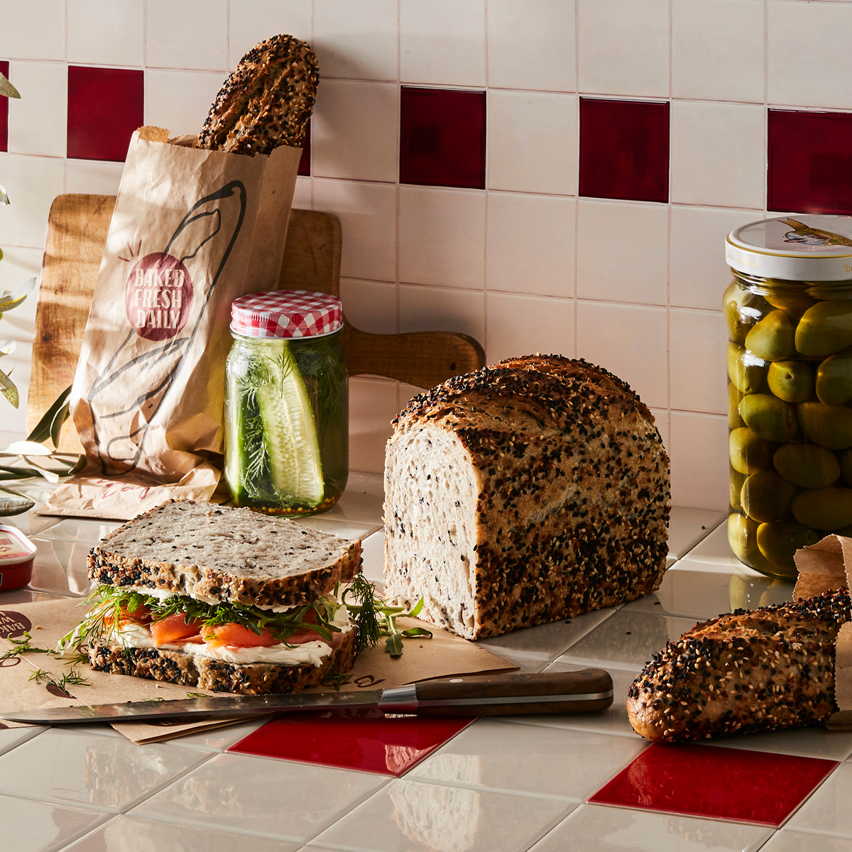Bakers Delight Everything Sourdough