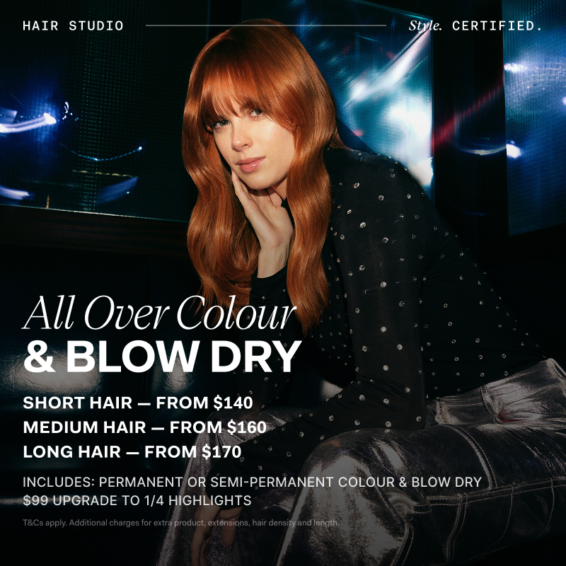 All Over Colour & Blow Dry