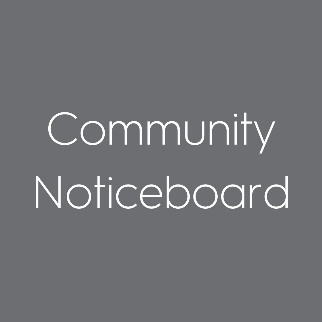 Community noticeboard artwork