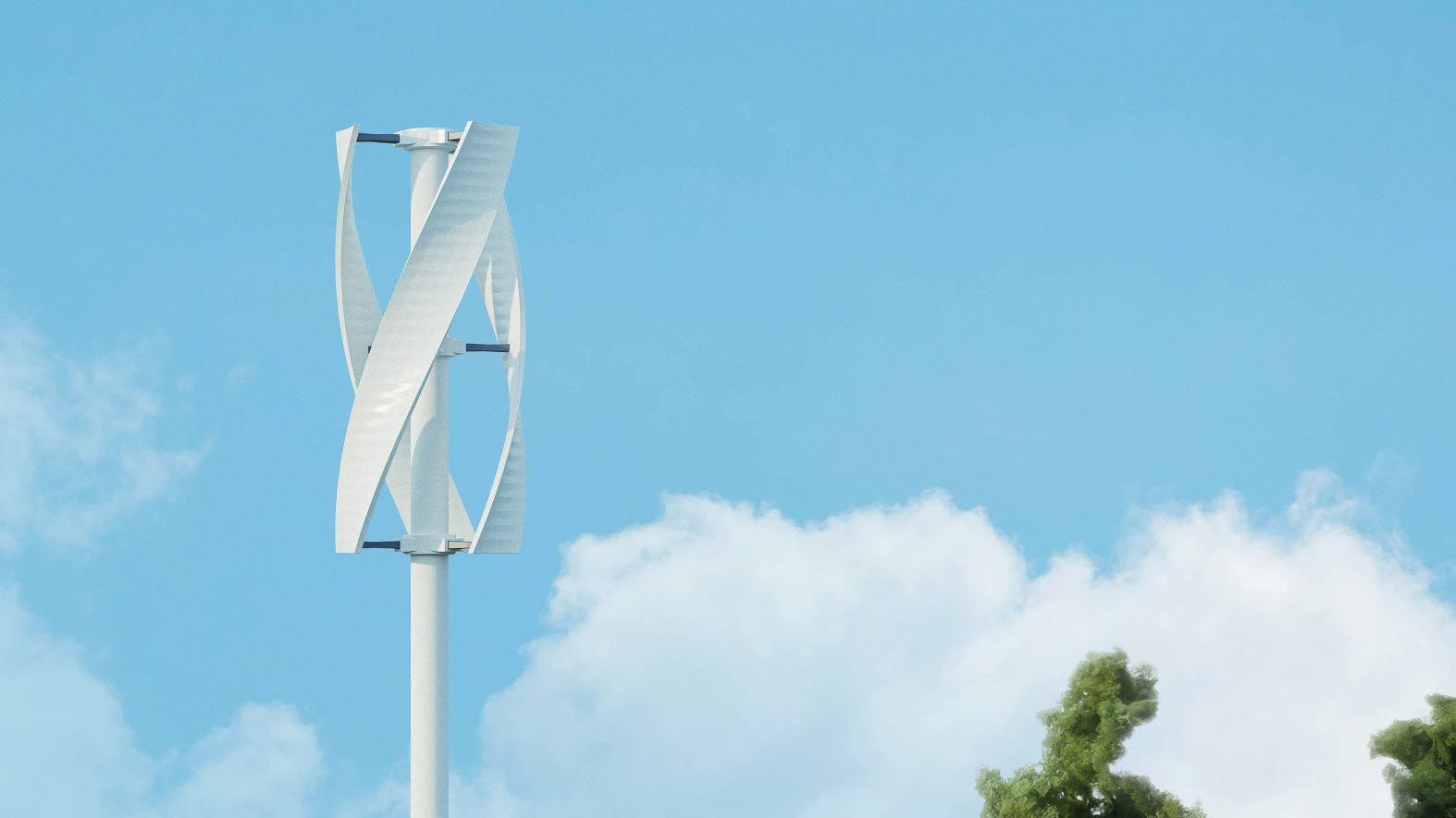 Landscape with windmill
