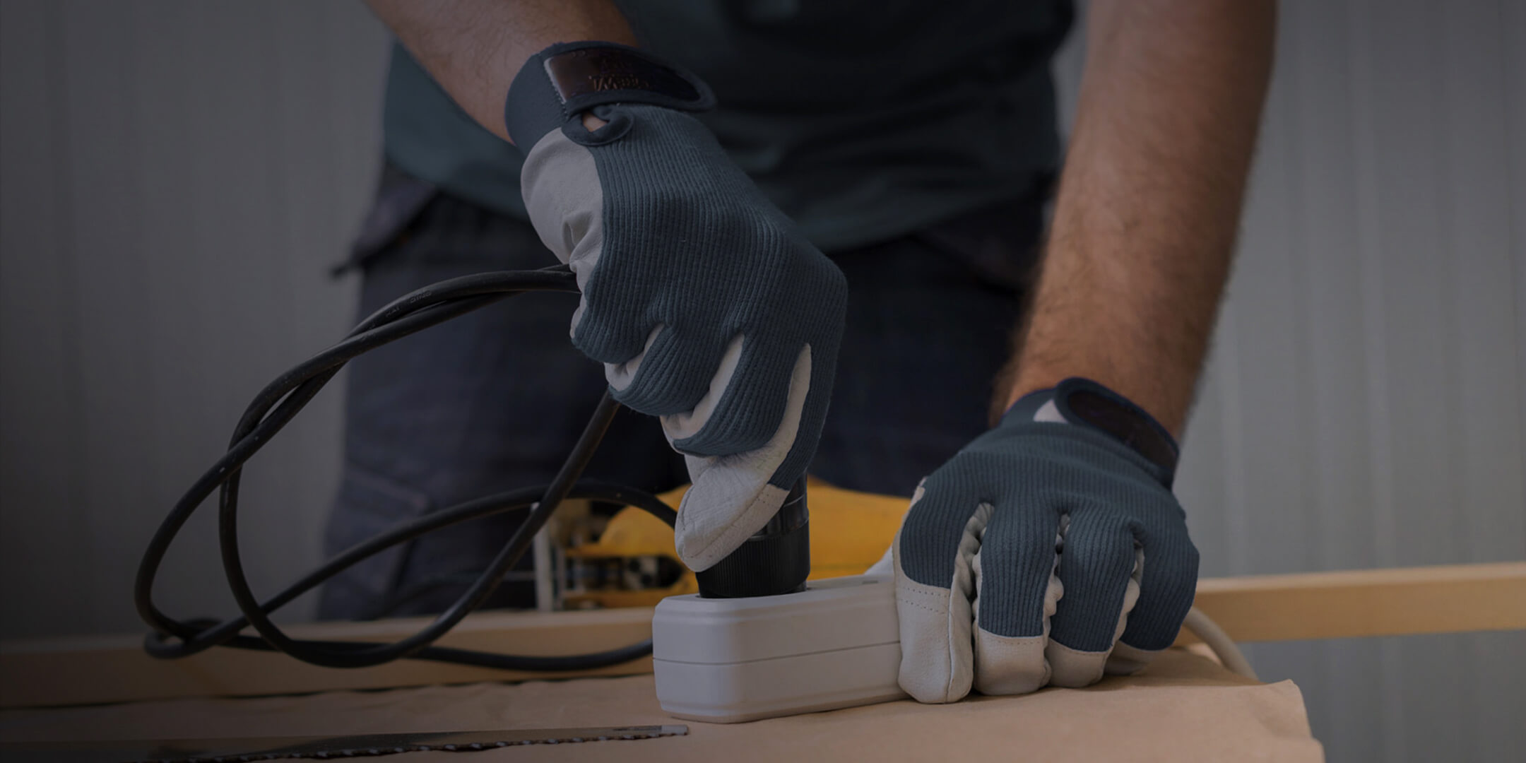 A socket being plugged in