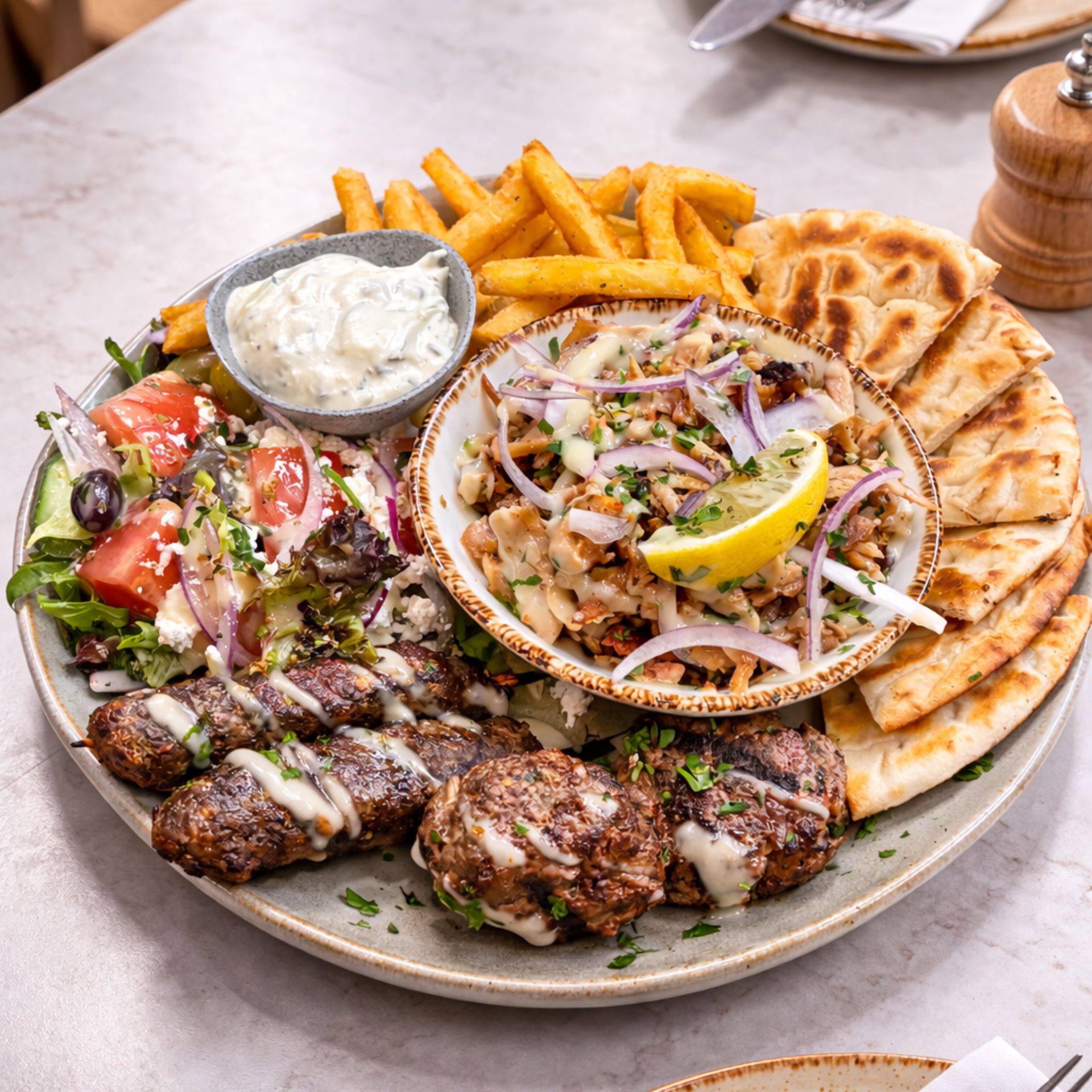 Yassas - Greek Lunch for 2 1920 x 1920 px