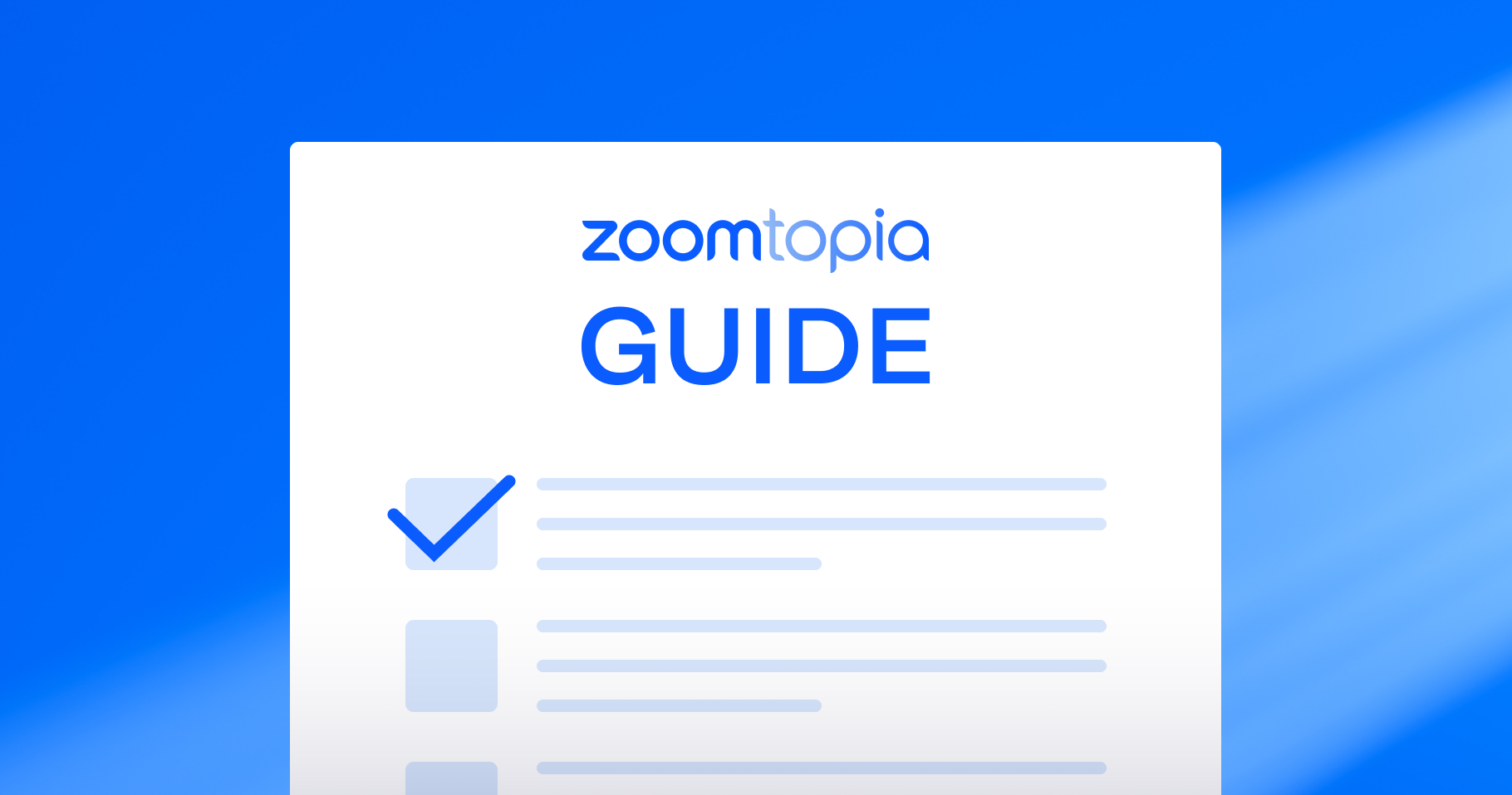 Vous comptez assister à Zoomtopia 2023 en personne ou à distance ? Découvrez toutes les informations dont vous avez besoin.