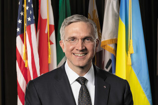 Supreme Knight Patrick E. Kelly (Photo by Michael Collopy)