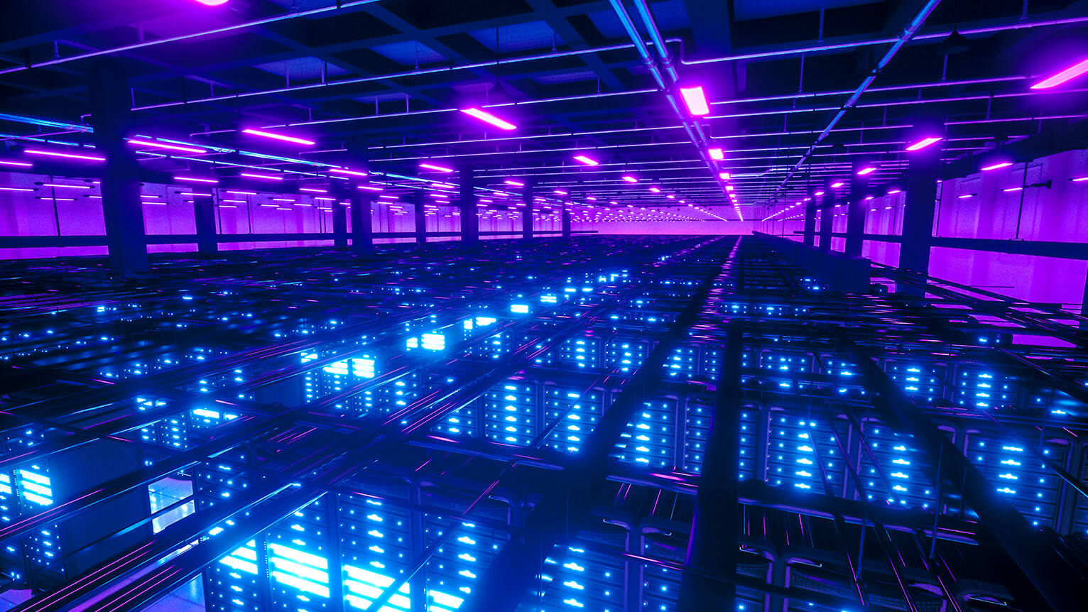 Image of a data center