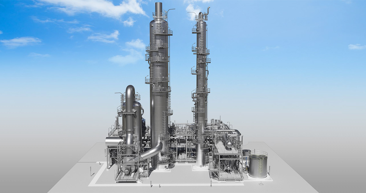 Công nghệ thu giữ CO2 quy mô lớn của MHI có thể loại bỏ hơn 95% khí nhà kính