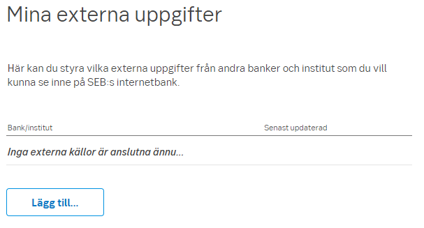 Empty states with low attention