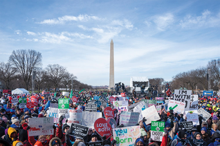 Pro-life advocates gathered with renewed hope this year for the 49th annual March for Life in Washington, D.C.