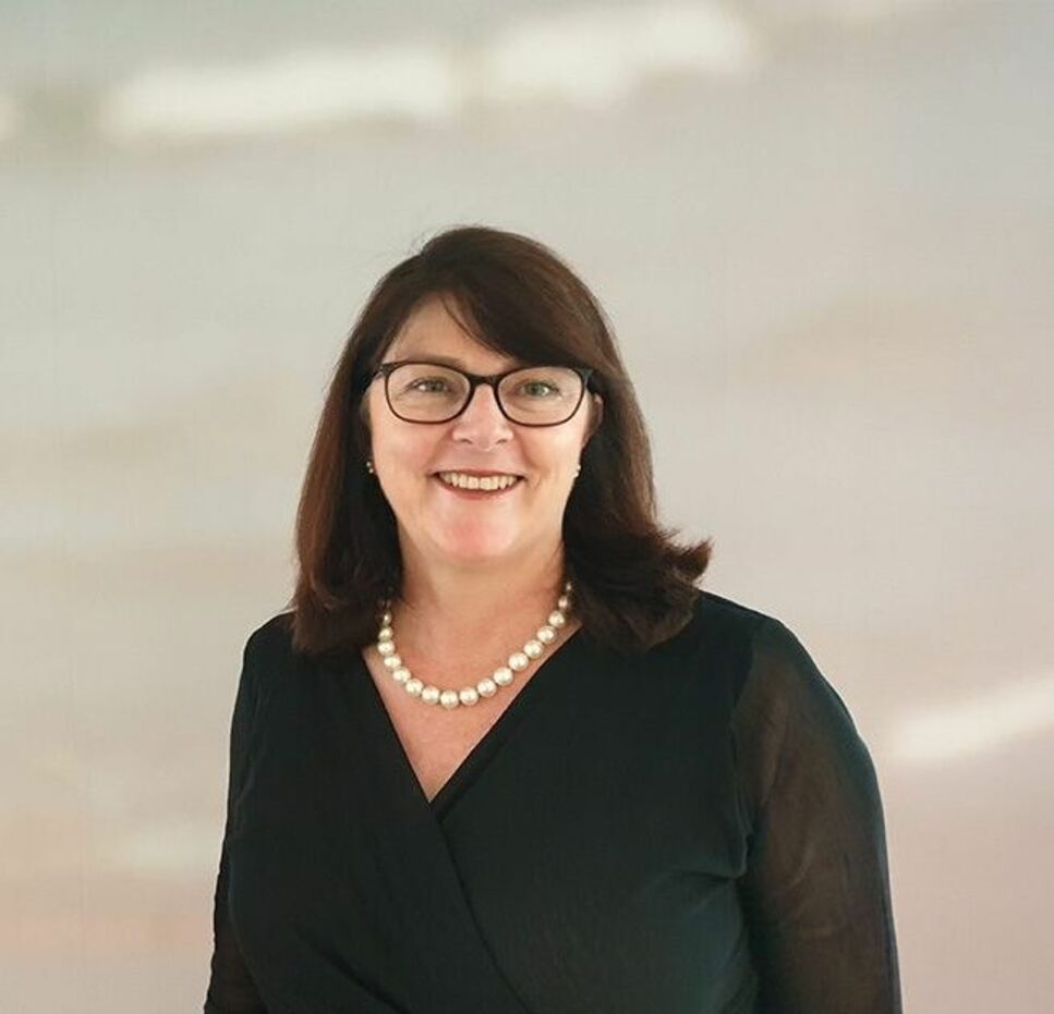 Portrait of Sally Ashcroft, Executive at Mission Australia.