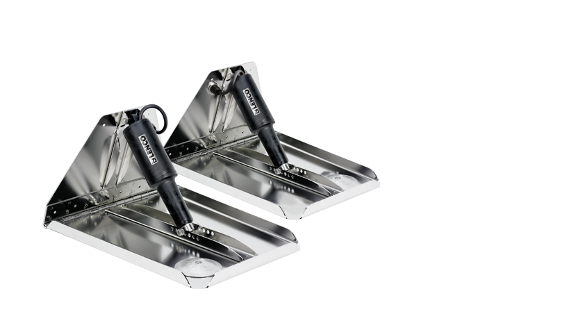 Pair of Lenco heavy-duty (HD) trim tabs