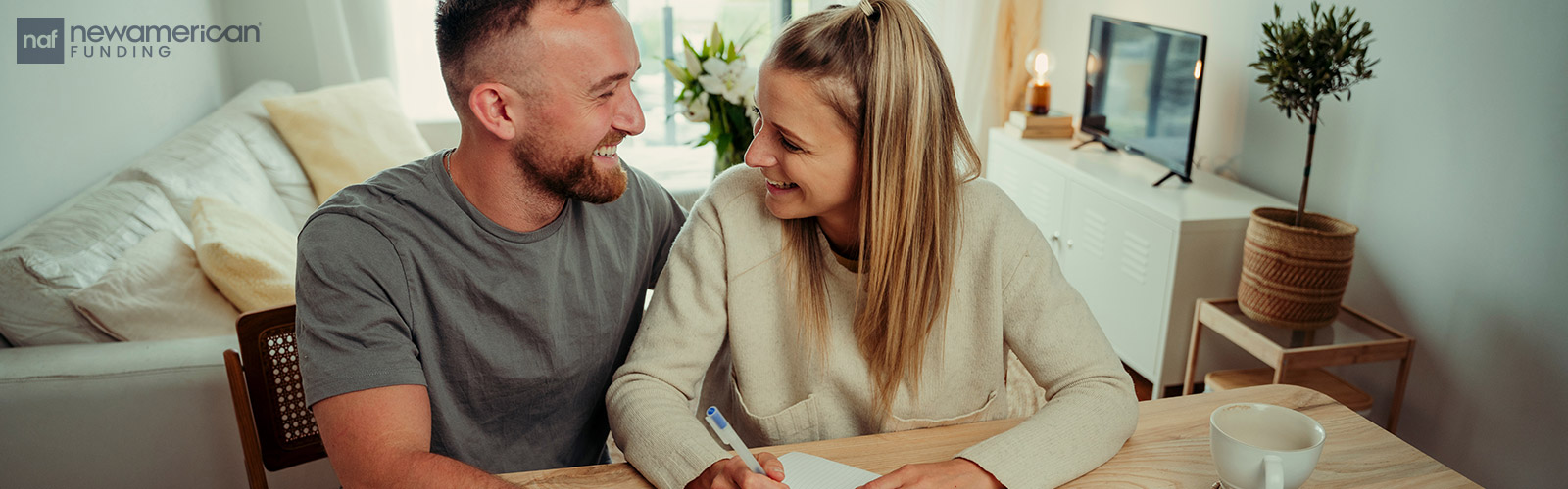 couple going over paperwork