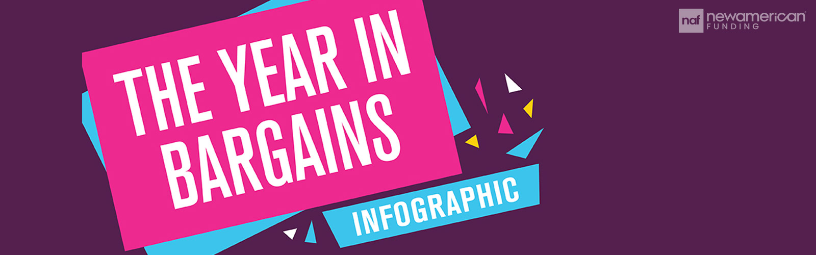 the year in bargains infographic