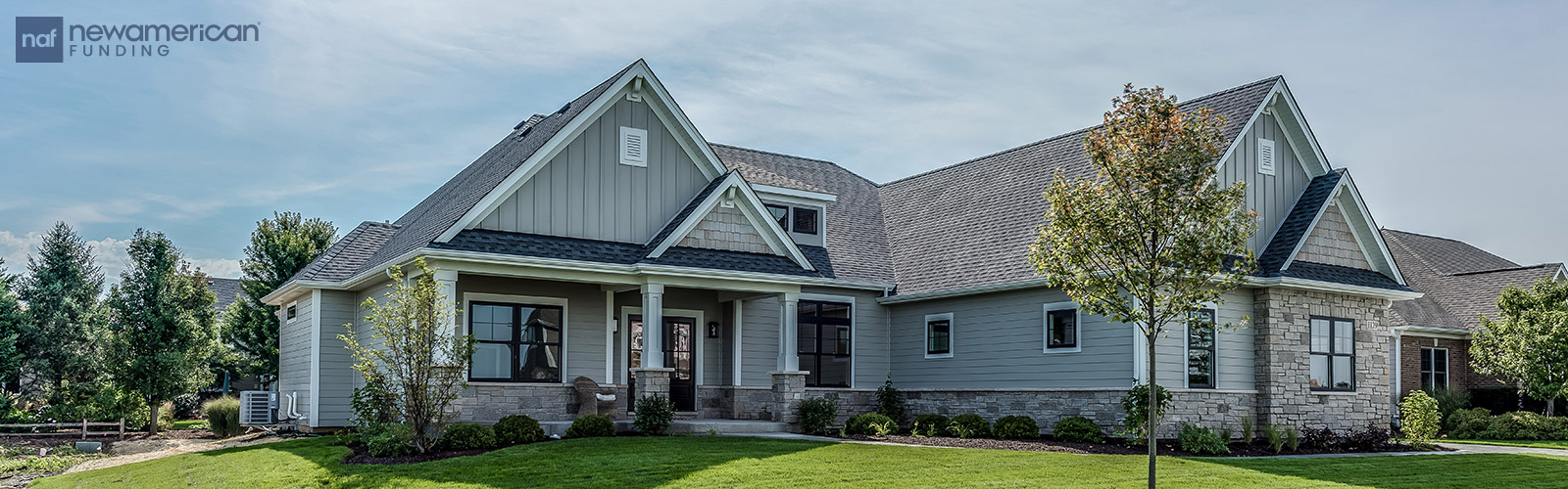 A nice house with grey vinyl siding 