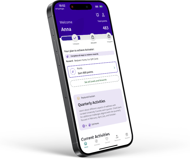 online wellness portal