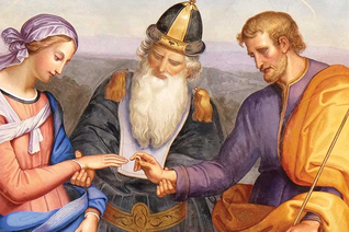 The Marriage of Mary, St. Martin Church in Unteressendorf, Germany / Zvonimir Atletić / Alamy Stock Photo