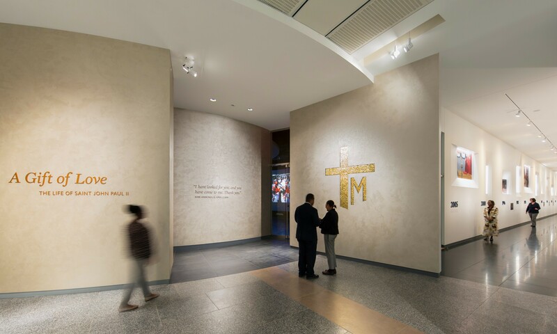 A Gift of Love Exhibit at the Saint John Paul II Shrine Washington DC