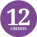 Icon of the number 12 in a purple circle, with the text