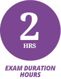 Icon of the number 2 in a purple circle, with the text 