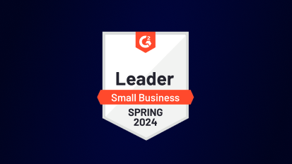 G2 award for Leader Spring 2024