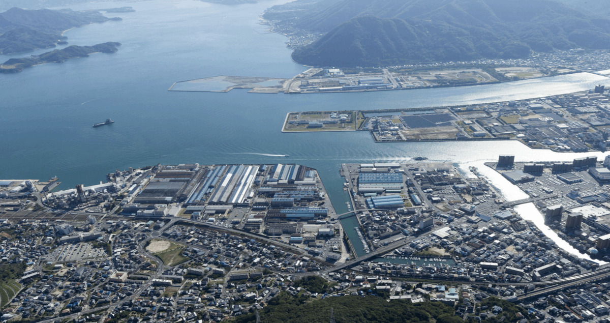 MHI’s Mihara Machinery Works in Hiroshima is expected to reduce its CO₂ emissions by 97.7% before the end of March 2024