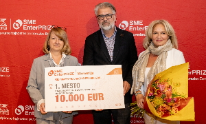 Podjetje Pribinovina je na natečaju SME EnterPRIZE 2024 zmagalo v kategoriji vpliv na družbo.