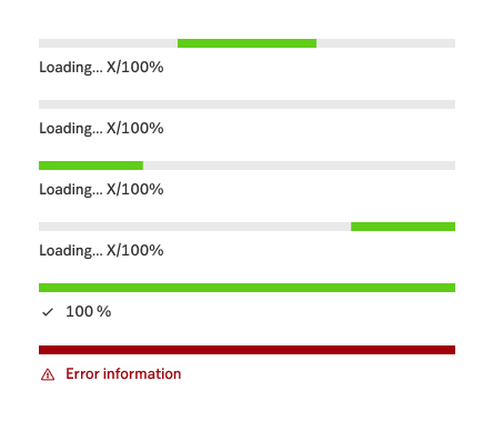 Indeterminate progress bar