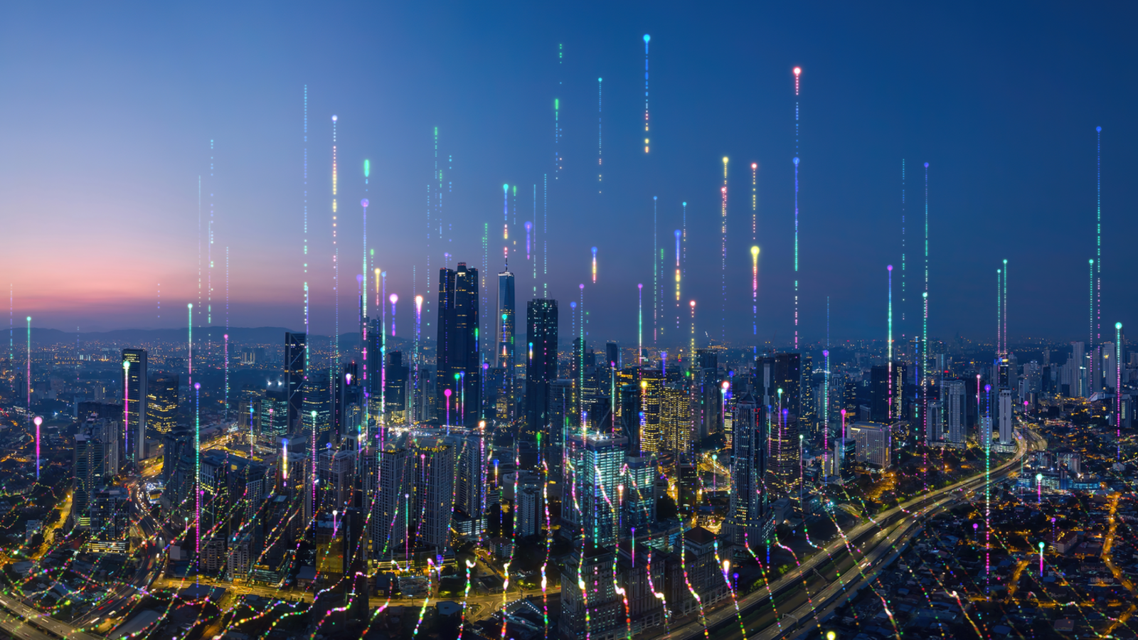Smart city View from Above