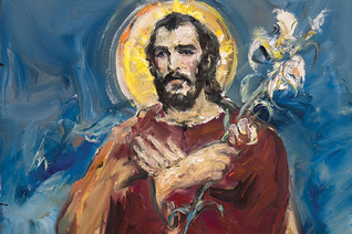 San José, 2021, painting by José Luis Castrillo#