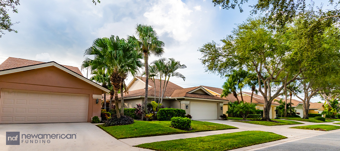 Florida residential neighborhood