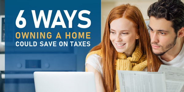 6 ways owning a home could save on taxes