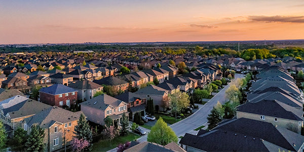 view of subdivision