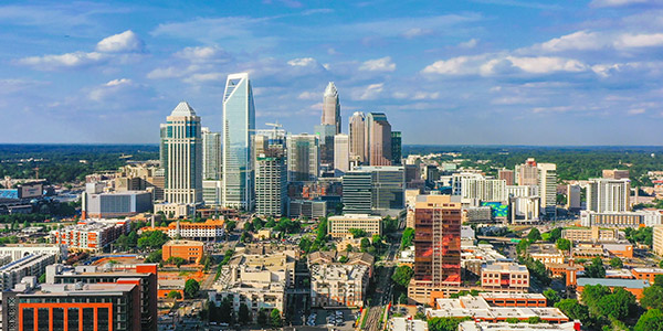 charlotte, north carolina skyline