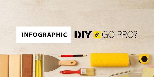 diy or go pro infographic
